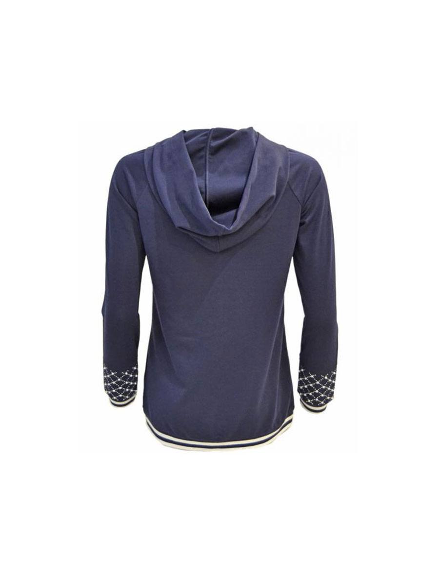 Felpa Donna con Cappuccio e Zip T16007J7627 - Liu Jo Sport2