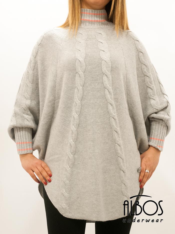 poncho-donna-baggy-collo-alto-grigio-u64075-ma904-liu-jo-sport (3)