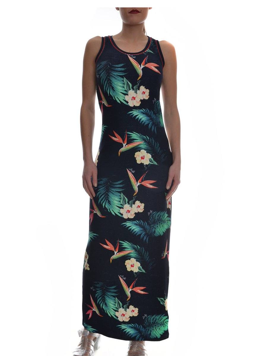 Abito-lungo-Tropicale-T16150F0547---Liu-Jo-Sport Abito-lungo-Tropicale-T16150F0547---Liu-Jo-Sport
