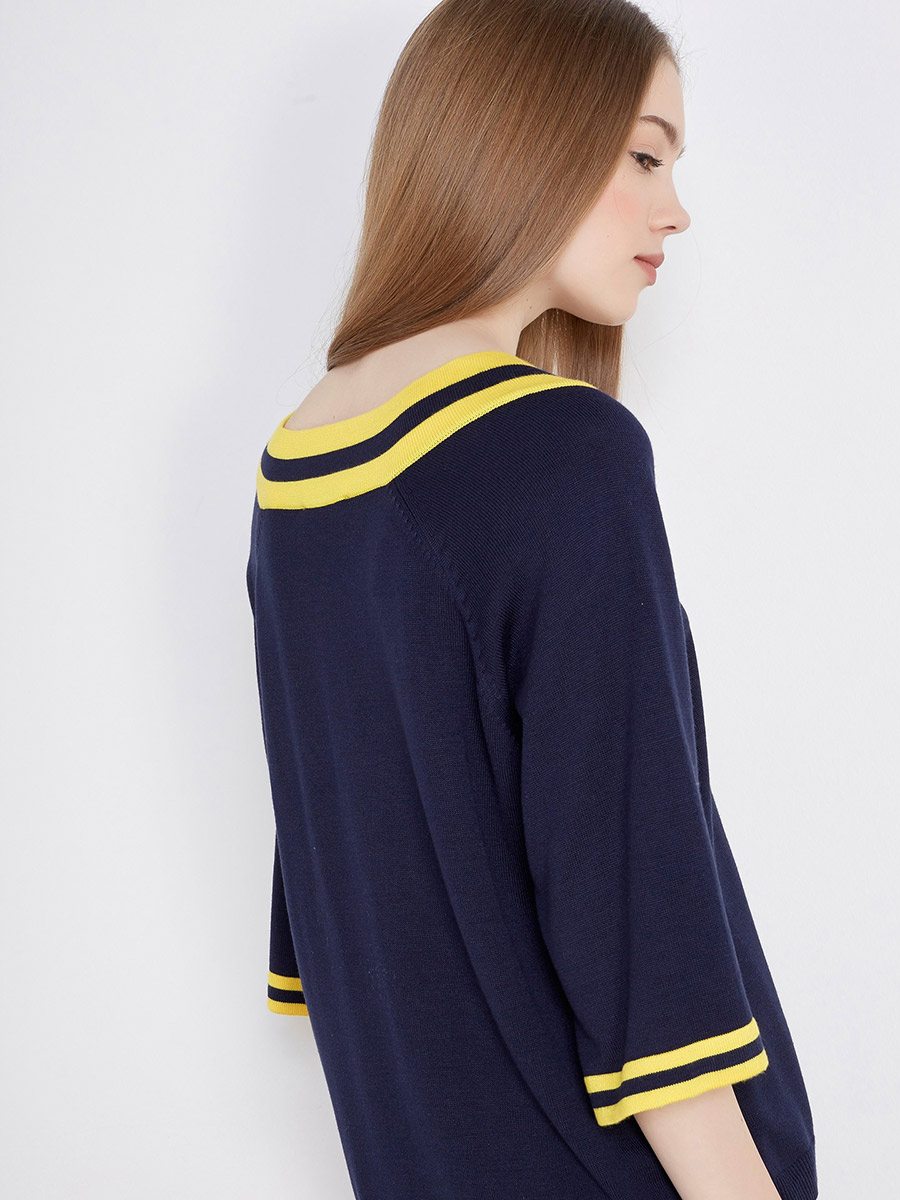 Maglia-Bicolor-Colore-Blu-T16091MA71C---Liu-Jo-Sport-2 Maglia-Bicolor-Colore-Blu-T16091MA71C---Liu-Jo-Sport-2