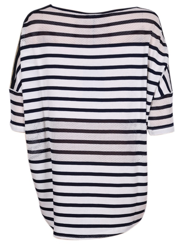 T-Shirt-a-Righe-Thank-You-T16163J8954---Liu-Jo-Sport-2 T-Shirt-a-Righe-Thank-You-T16163J8954---Liu-Jo-Sport-2