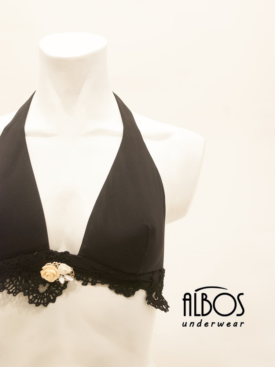Bikini Triangolo Vela Nero RGD181 - Raffaela D' Angelo Bikini Triangolo Vela Nero RGD181 - Raffaela D' Angelo
