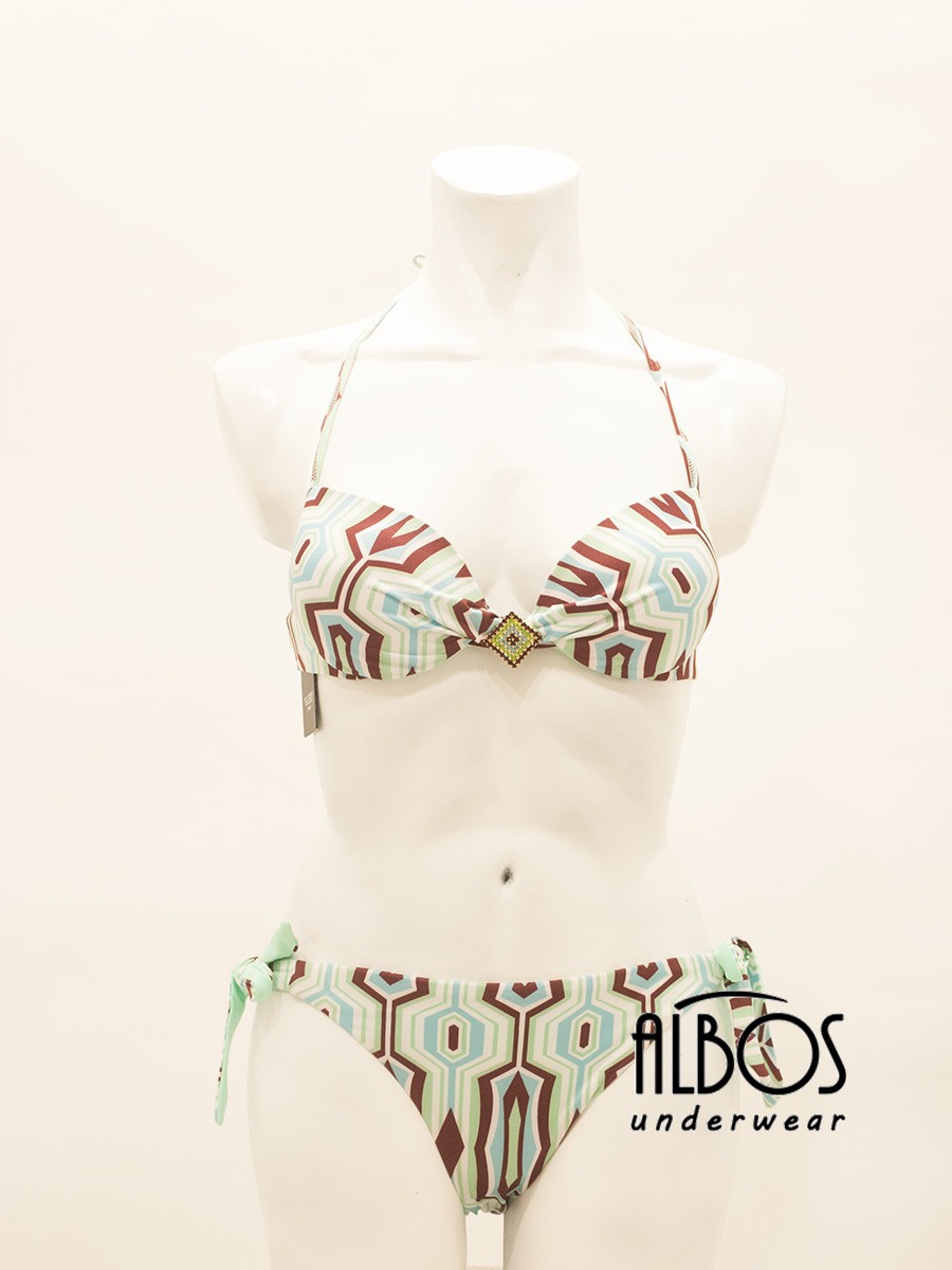 Bikini Puschup Gioiello Verde RGE08 - Valery Prestige