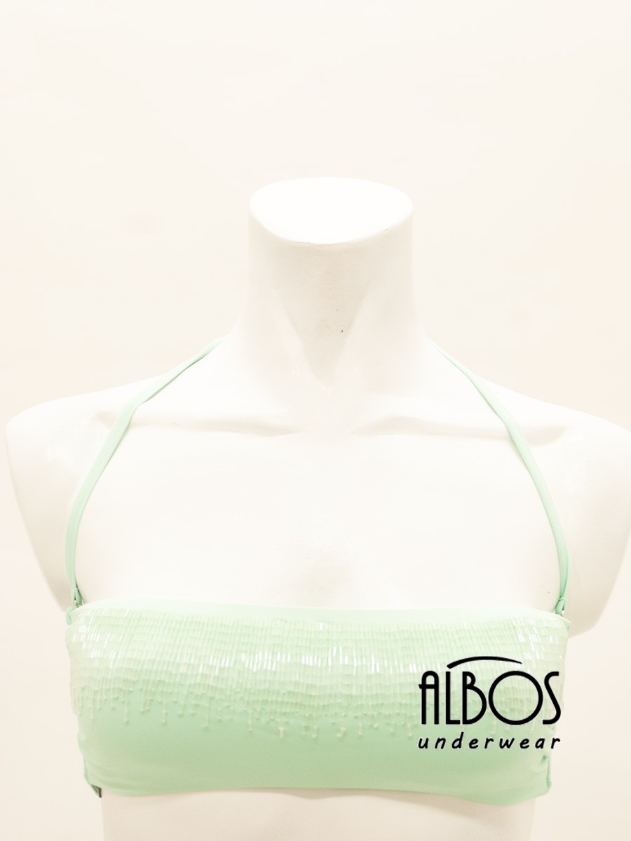 Bikini Fascia Pagliuzze Verde RGE102 - Valery Prestige Bikini Fascia Pagliuzze Verde RGE102 - Valery Prestige