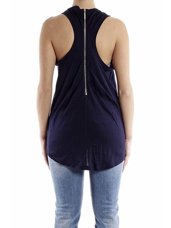 Canotta-Donna-Shiny-Blu-T16044J7644---Liu-Jo-Sport