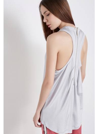 Canotta-Donna-Shiny-Grigia-T16044J7644---Liu-Jo-Sport Canotta-Donna-Shiny-Grigia-T16044J7644---Liu-Jo-Sport
