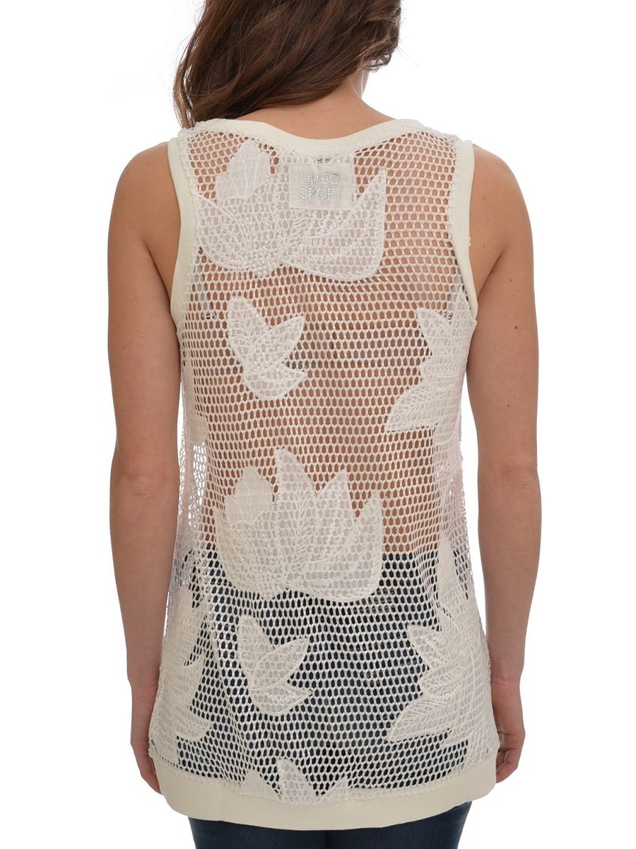Canotta-Donna-in-Rete-Bianca-T16089-J7692---Liu-Jo-Sport-2