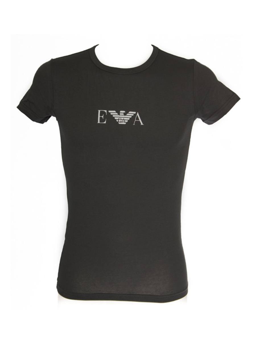 T-Shirt-Underwear-Uomo-111035-6P715-Rock-Grey---Emporio-Armani T-Shirt-Underwear-Uomo-111035-6P715-Rock-Grey---Emporio-Armani--2