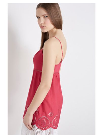 Abito-Corto-in-Pizzo-Sangallo-V16021-T8377--Liu-Jo-Sport-