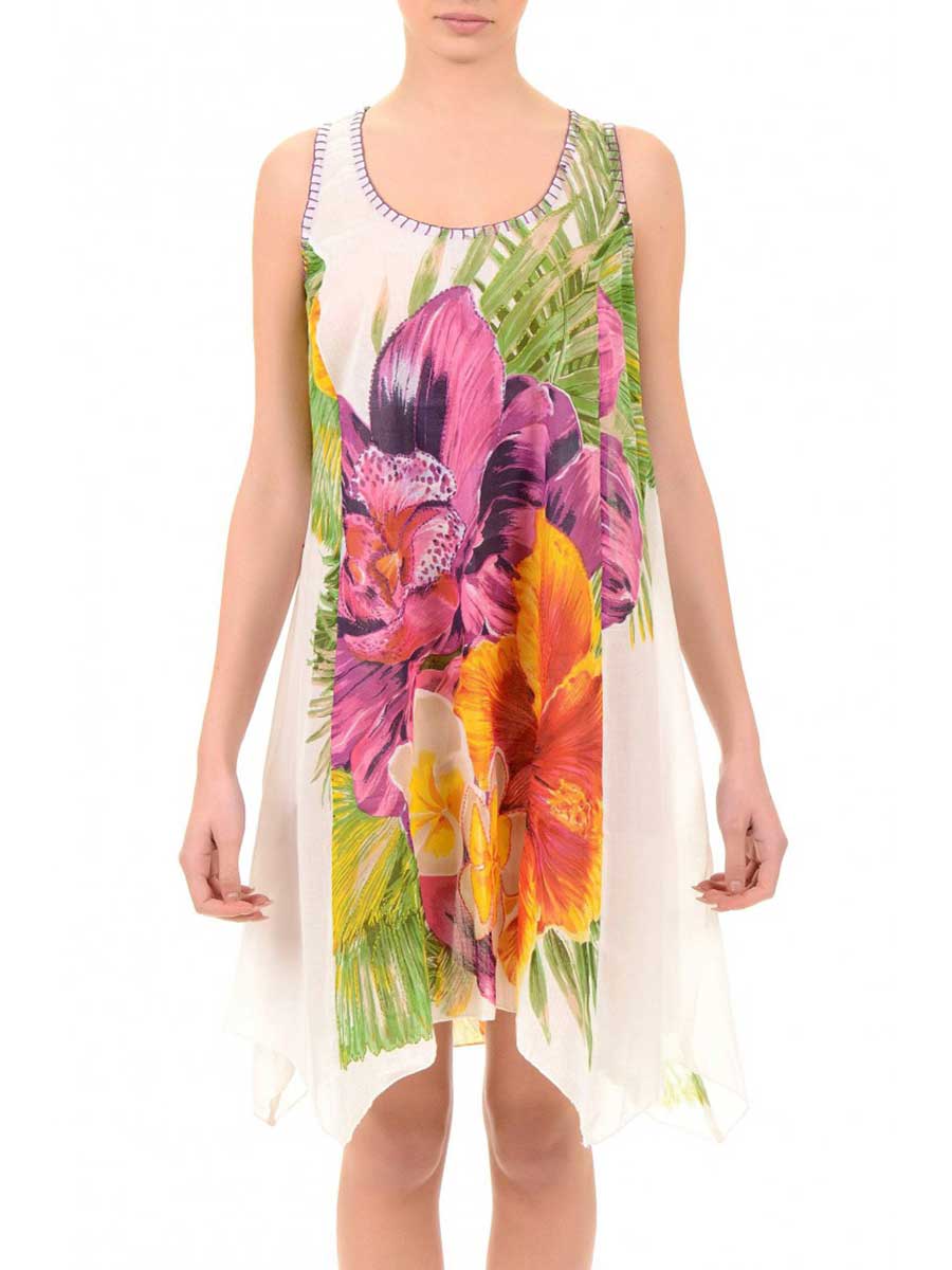 Abito-Lungo-Fantasia-Floreale-622-KN---Iconique----2 Abito-Lungo-Fantasia-Floreale-622-KN---Iconique----2