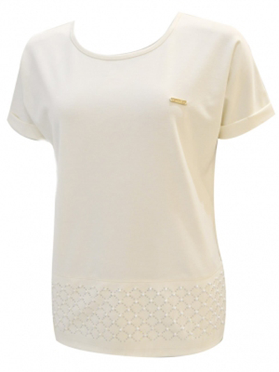 Maglia-Perle-a-Nido-Avorio-T16008-J7627---Liu-Jo-Sport---