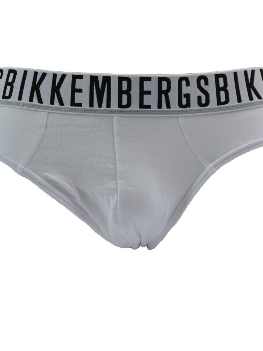 Slip-Uomo-Elasticizzato-Bianco-B41308L0E-1100---Bikkembergs-(2) Slip-Uomo-Elasticizzato-Bianco-B41308L0E-1100---Bikkembergs-(2)