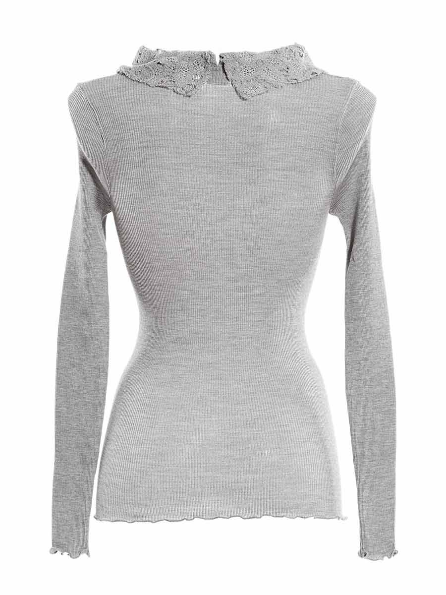 maglia-con-collo-in-pizzo-grigia-8262-oscalito-2 maglia-con-collo-in-pizzo-grigia-8262-oscalito-1
