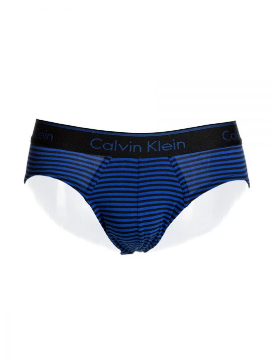 Slip in Cotone Elasticizzato Medio-Alto Blu NB1026A 1IA - Calvin Klein (1)