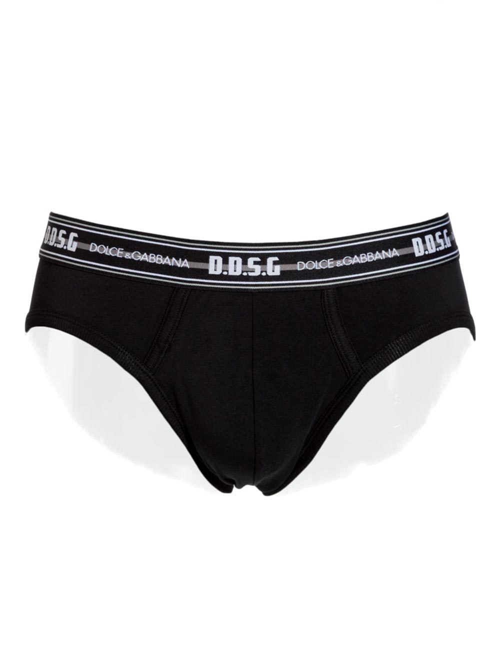 Slip Elasticizzato Nero in Cotone N3A91J FUGIA N0000 - Dolce & Gabbana