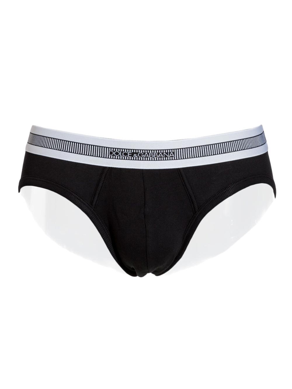 Slip Elasticizzato Nero in Cotone N3A96J FUGF5 N0000 - Dolce & Gabbana Slip Elasticizzato Nero in Cotone N3A96J FUGF5 N0000 - Dolce & Gabbana