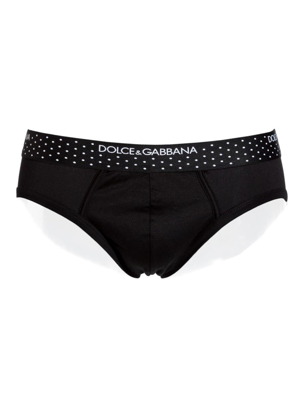 Slip Elasticizzato Nero in Modal e Seta N3A84J FU75N N0000 - Dolce & Gabbana Slip Elasticizzato Nero in Modal e Seta N3A84J FU75N N0000 - Dolce & Gabbana