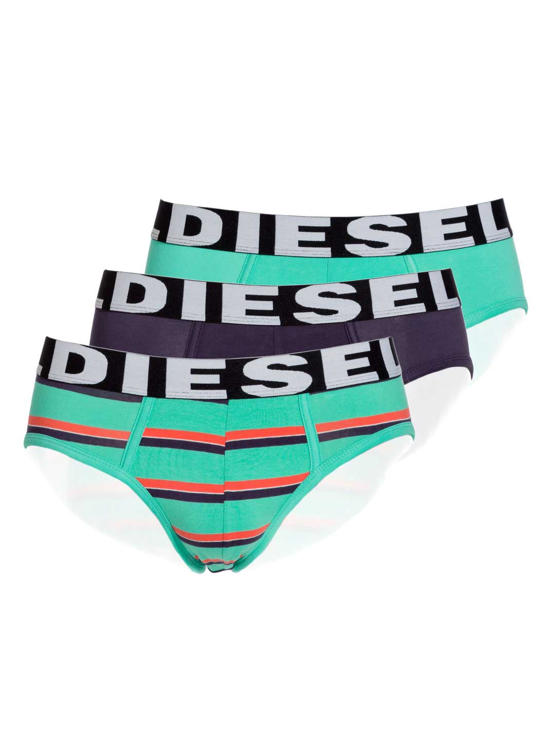 Slip Tripack Uomo in Cotone 3 Colori 00SH05 0SA0Q 1 - Diesel (2) Slip Tripack Uomo in Cotone 3 Colori 00SH05 0SA0Q 1 - Diesel (1)