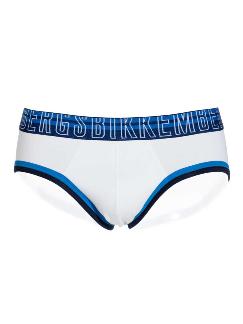 Slip in Cotone Elasticizzato Bianco B4S302320 - Bikkembergs (1) Slip in Cotone Elasticizzato Bianco B4S302320 - Bikkembergs (1)