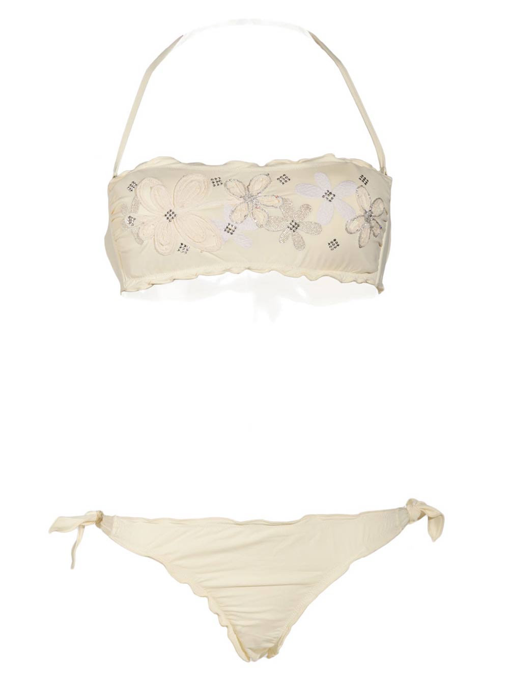 Bikini Fascia Bandeaux Color Avorio BKD102 NM - Raffaela D'Angelo (2) Bikini Fascia Bandeaux Color Avorio BKD102 NM - Raffaela D'Angelo (2)