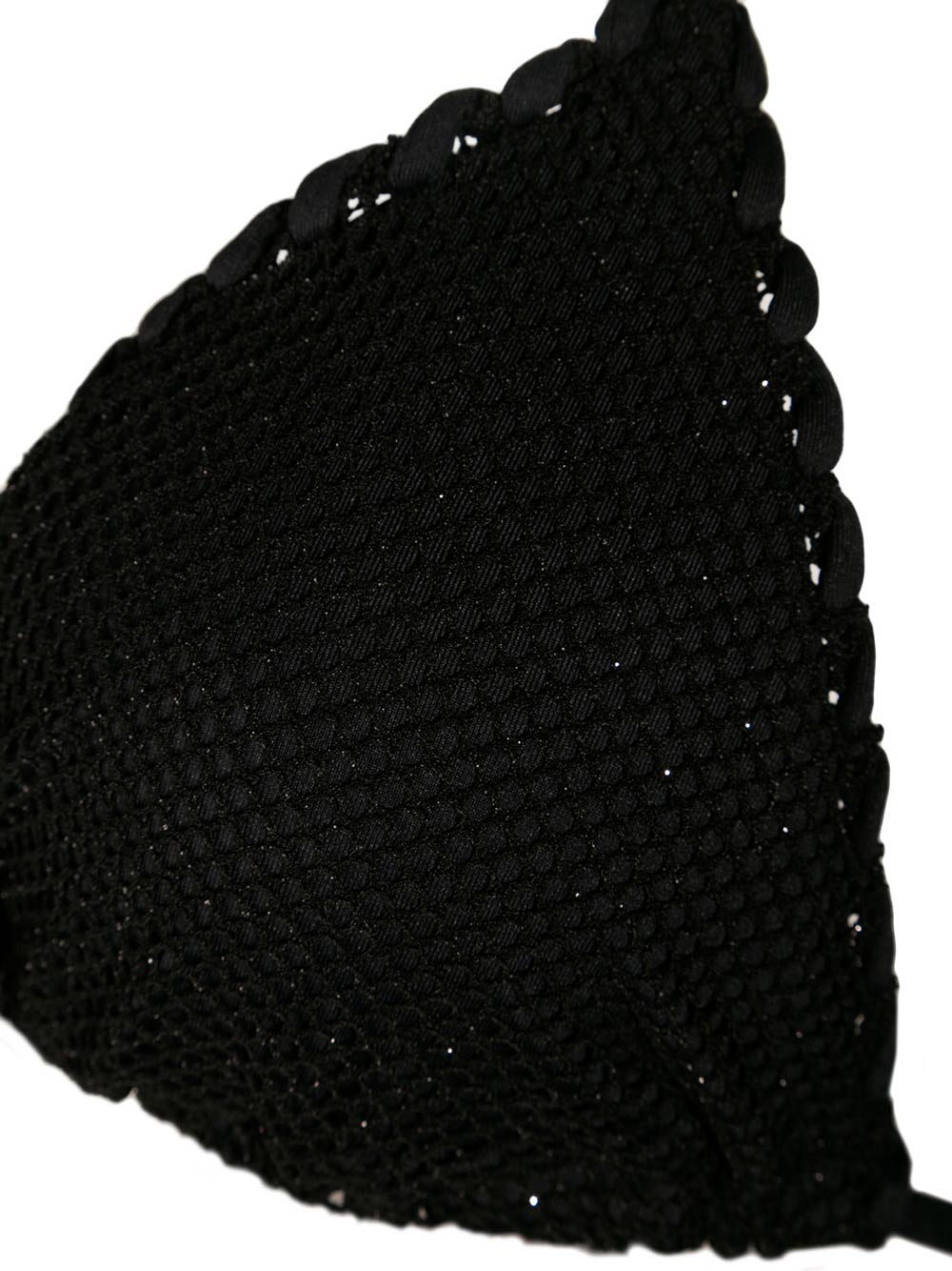 Bikini Triangolo Donna Nero con Rifinitura a Mano RGD141 WL - Raffaela D'Angelo (1) Bikini Triangolo Donna Nero con Rifinitura a Mano RGD141 WL - Raffaela D'Angelo (1)
