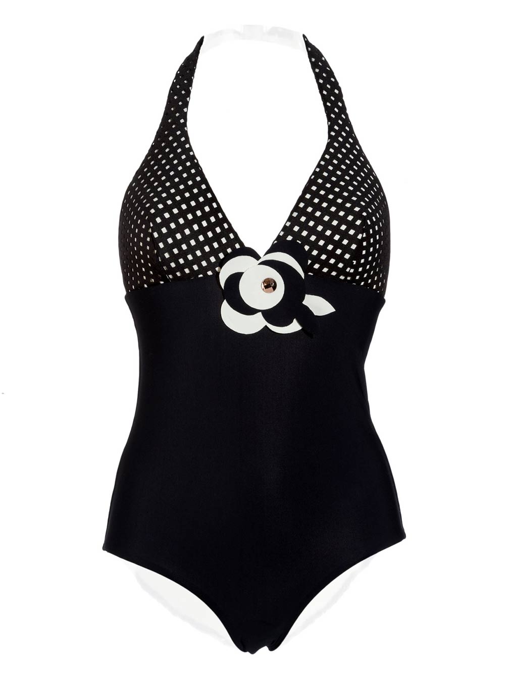 Costume Intero Nero INE81 PR44 Valery Prestige Albos Underwear