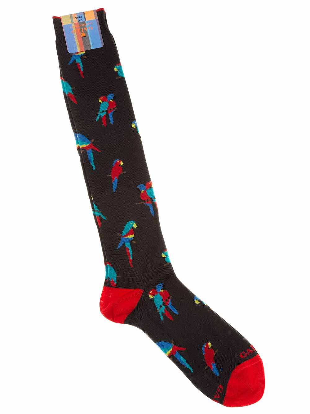 Gambaletto Uomo in Filo di Scozia Elasticizzato Fumo AP502107 L2568 11707 - Gallo Gambaletto Uomo in Filo di Scozia Elasticizzato Fumo AP502107 L2568 11707 - Gallo