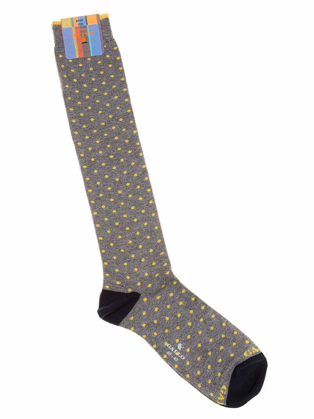 Gambaletto Uomo in Filo di Scozia Elasticizzato Grigio AP103613 L2964 30138 - Gallo Gambaletto Uomo in Filo di Scozia Elasticizzato Grigio AP103613 L2964 30138 - Gallo
