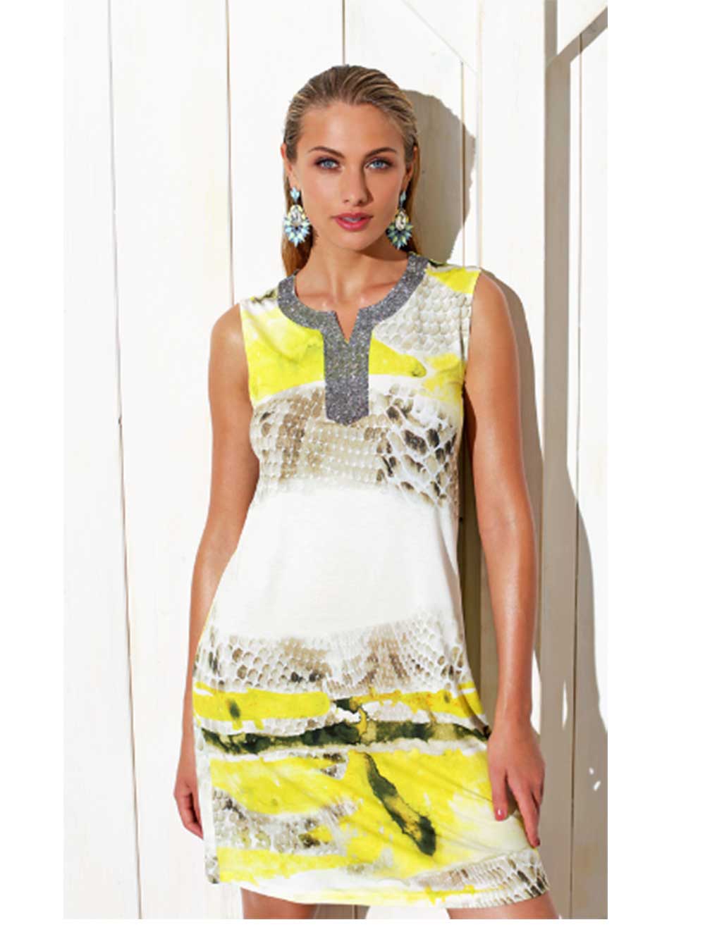 Abito Valery Prestige Smanicato Fantasia New-Piton