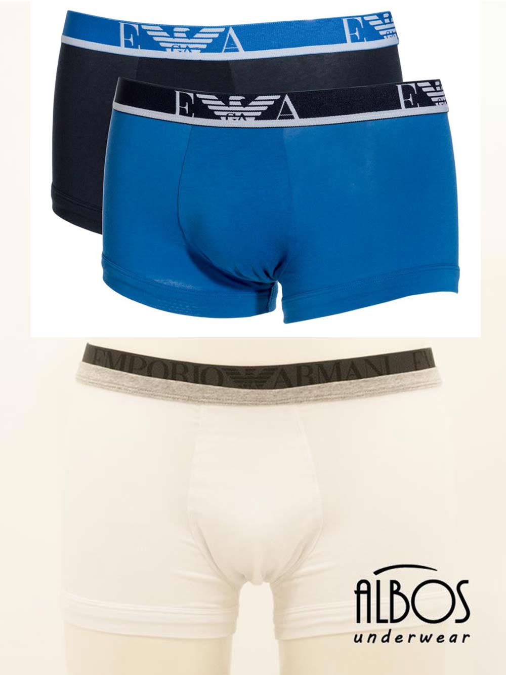 Boxer Tripack Multicolor Bundle4 - Emporio Armani Boxer Tripack Multicolor Bundle4 - Emporio Armani