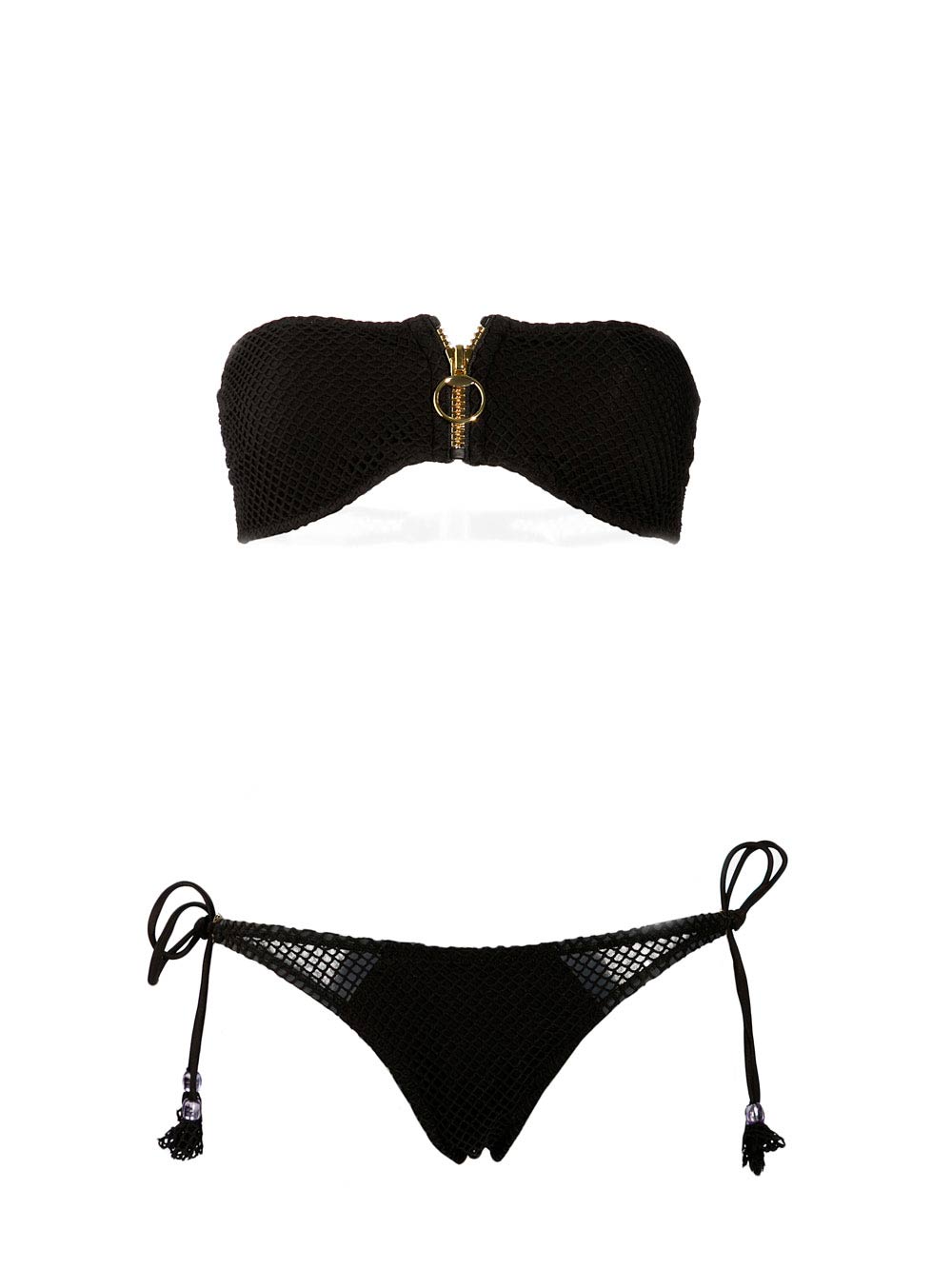 Costume Pin Up Stars Bikini a Fascia Nero (2) Costume Pin Up Stars Bikini a Fascia Nero (1)