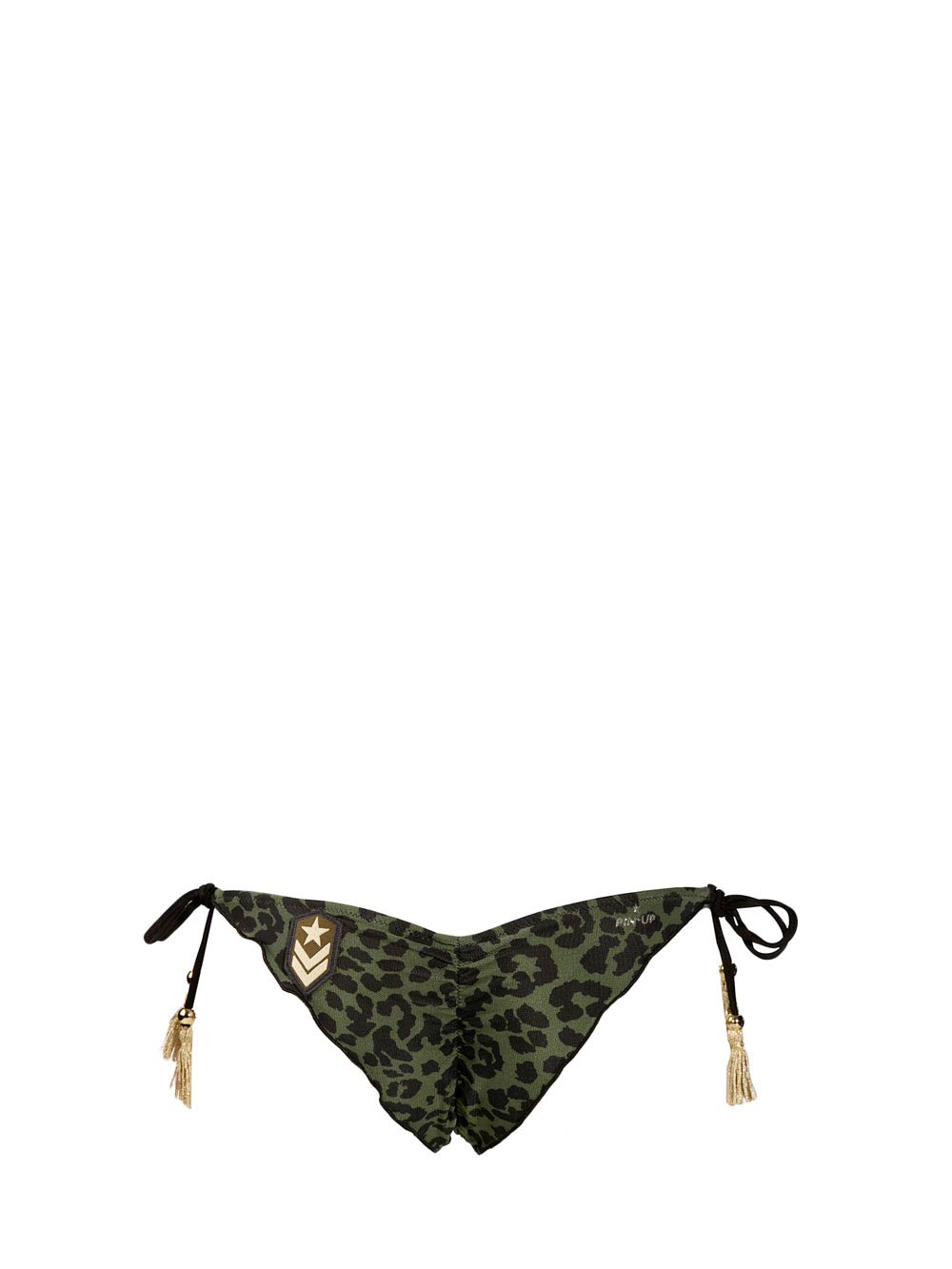 Costume Pin Up Stars Bikini in Tulle Verde Militare (1) Costume Pin Up Stars Bikini in Tulle Verde Militare (1)