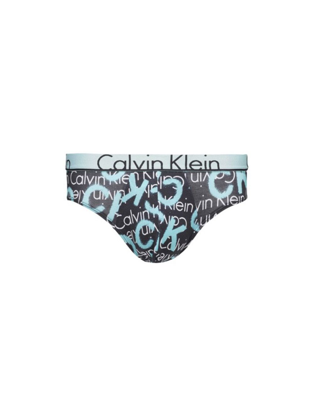 Slip Calvin Klein In Cotone Elasticizzato Fantasia Albos