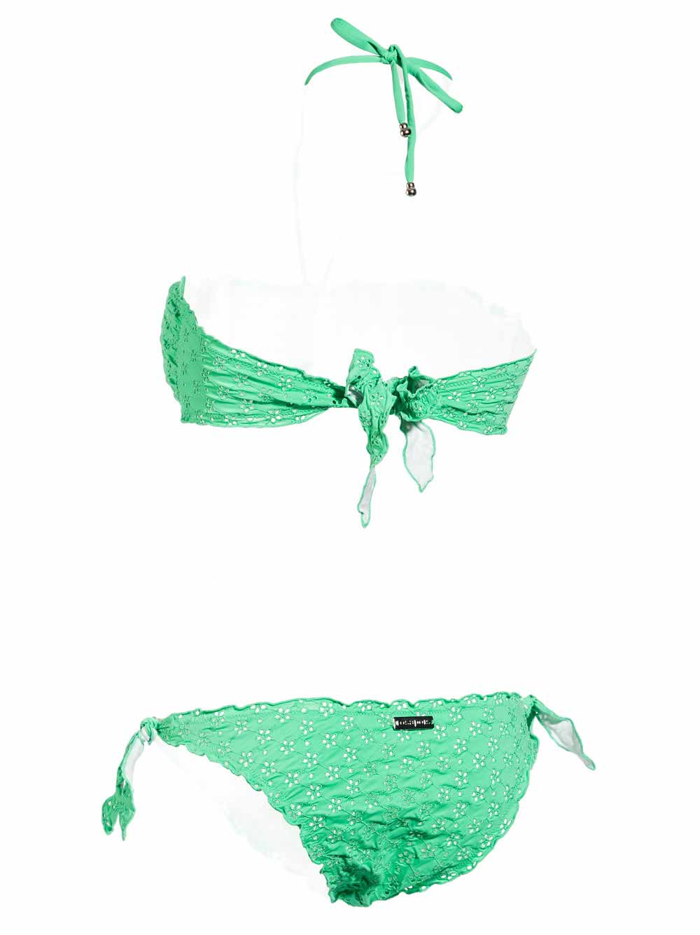 Costume Bikini Color Verde Menta a Fascia e Slip con Laccetti BKM302 LOY - Rosapois (1) Costume Bikini Color Verde Menta a Fascia e Slip con Laccetti BKM302 LOY - Rosapois (1)