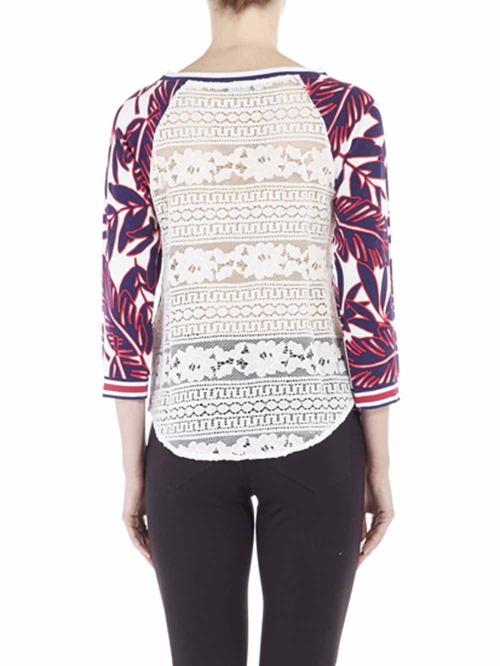 Maglia Donna Liu Jo in Fantasia Jungle - T17142J9148W9342 Maglia Donna Liu Jo in Fantasia Jungle - T17142J9148W9342