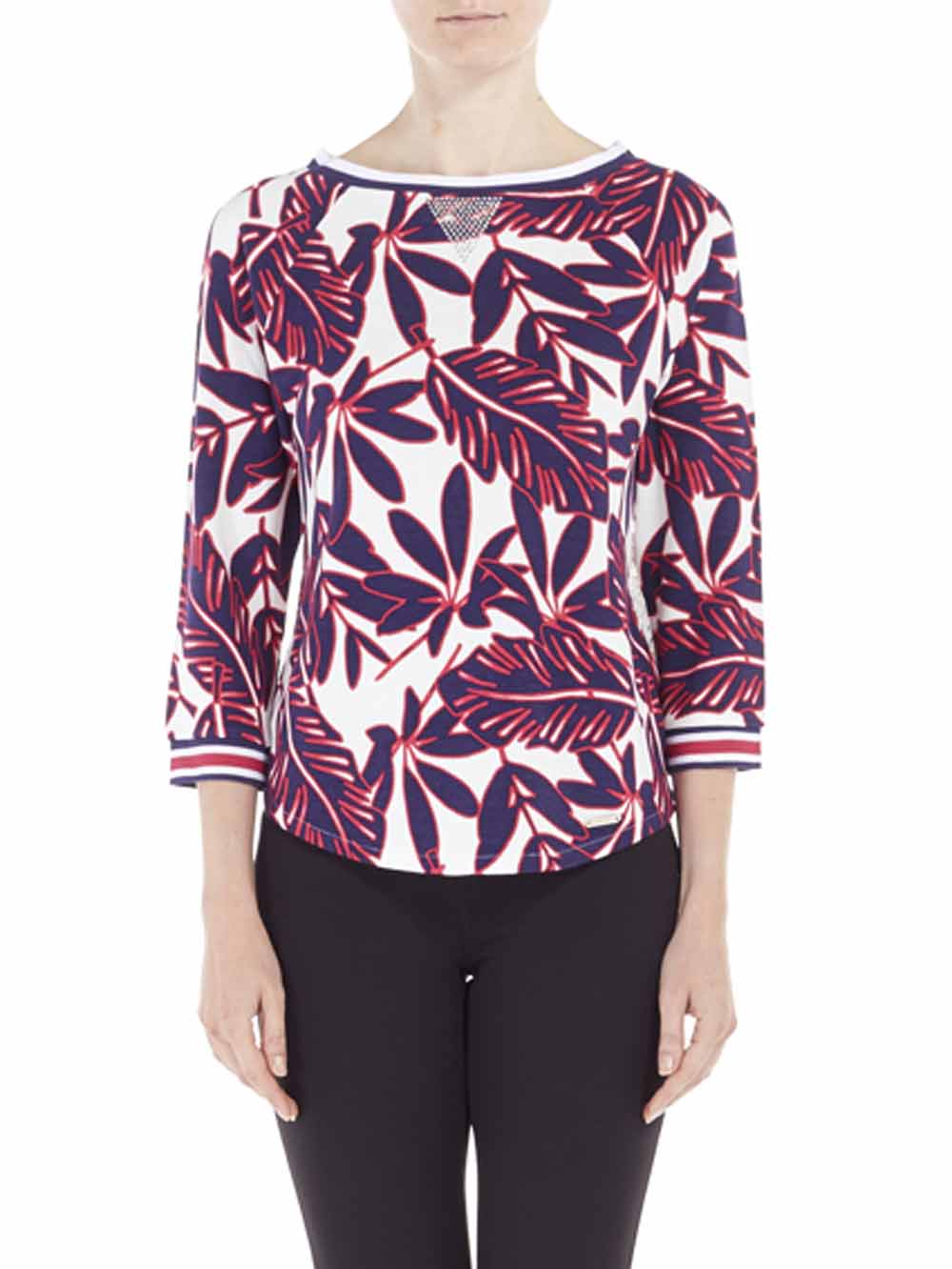 Maglia Donna Liu Jo in Fantasia Jungle - T17142J9148W9342 Maglia Donna Liu Jo in Fantasia Jungle - T17142J9148W9342