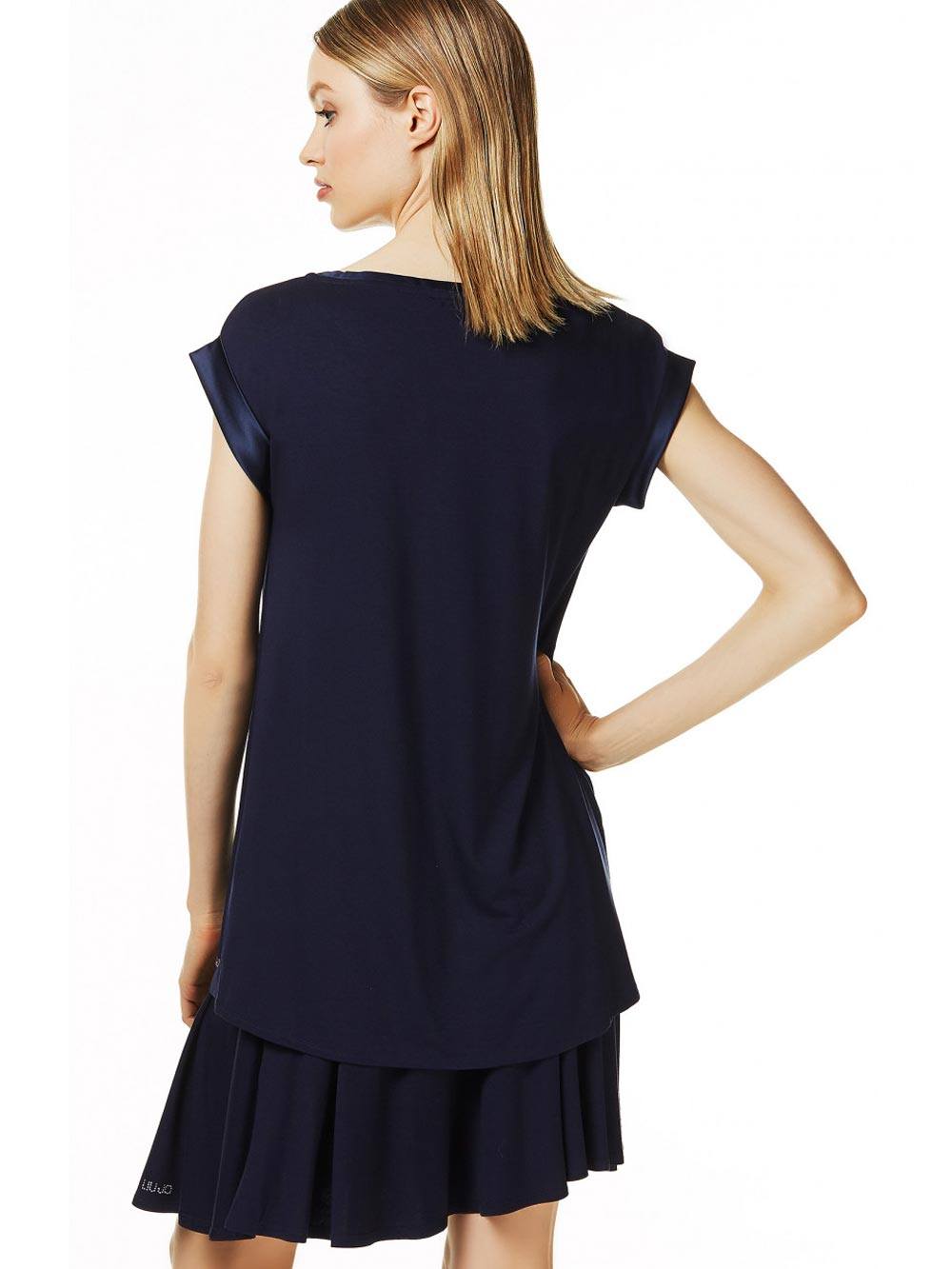 Maglia Donna Liu Jo Nera Lunga - V17115J699822222 Maglia Donna Liu Jo Nera Lunga - V17115J699822222
