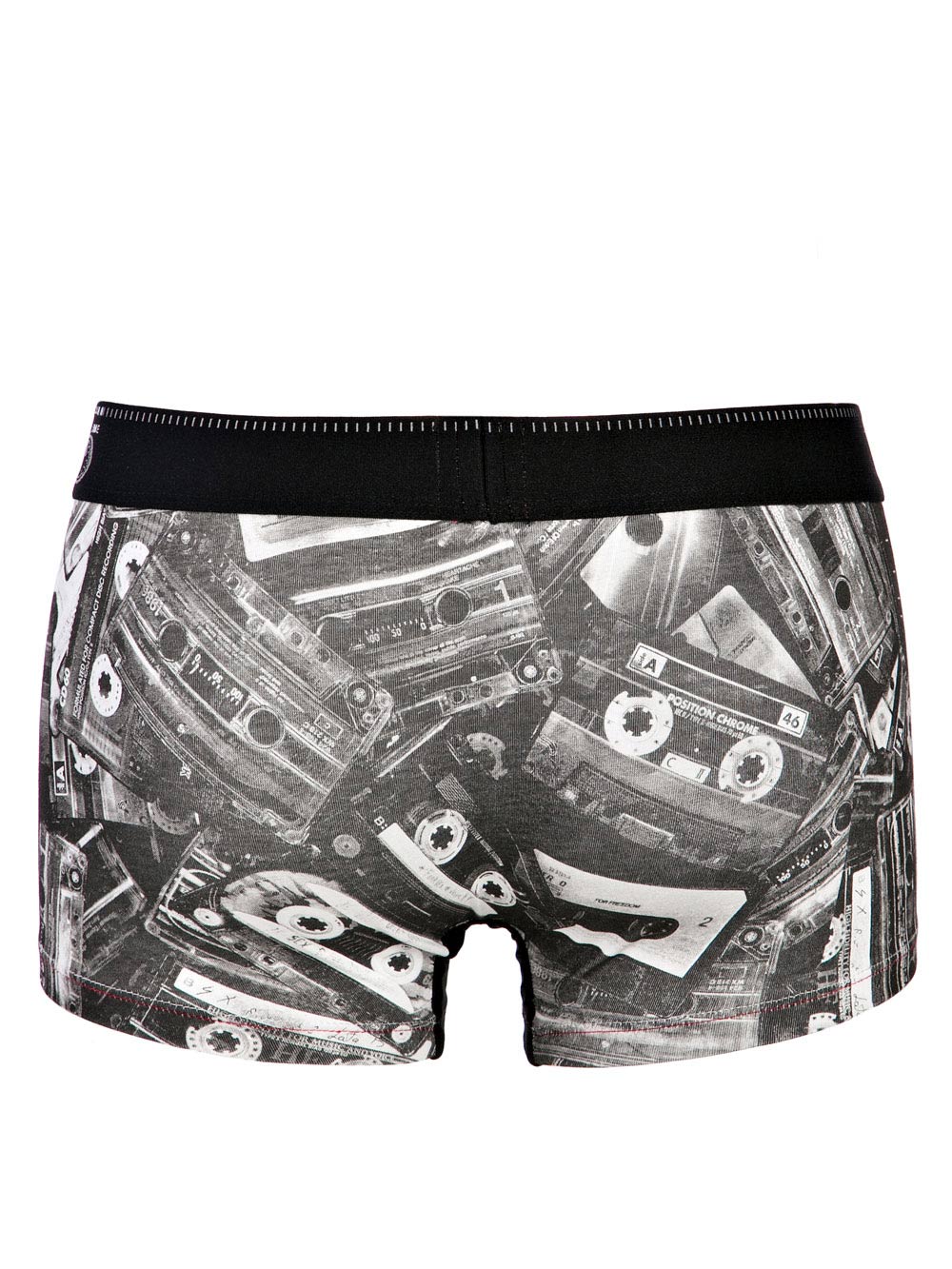 Boxer Uomo Diesel Grigio con Stampa Vintage - CIYKKAP01 B