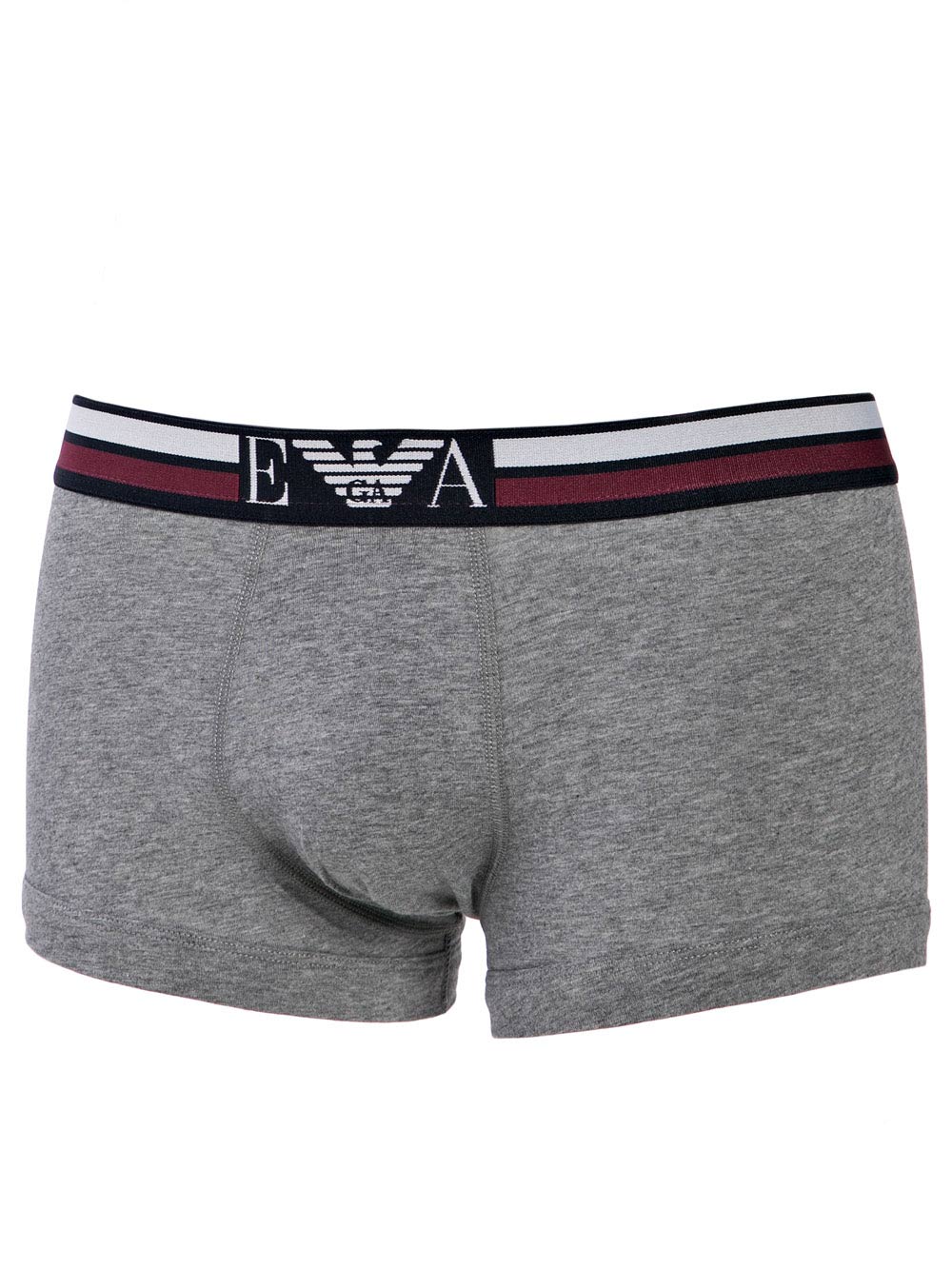 Boxer Uomo Emporio Armani Grigio con Logo Centrale - 7A5251113896749 Boxer Uomo Emporio Armani Grigio con Logo Centrale - 7A5251113896749