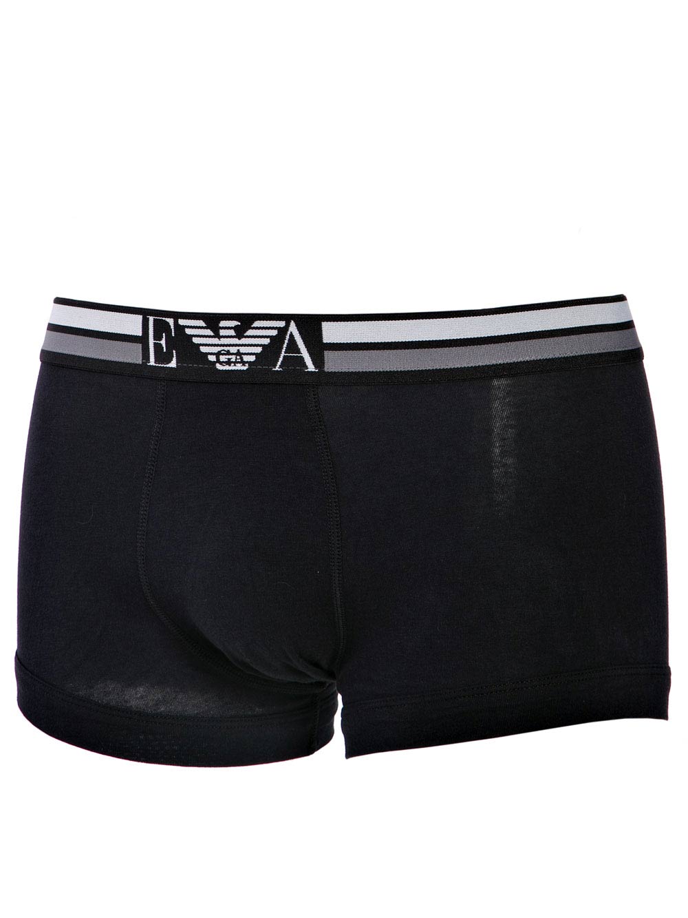 Boxer Uomo Emporio Armani Nero con Logo Centrale - 7A52511138920