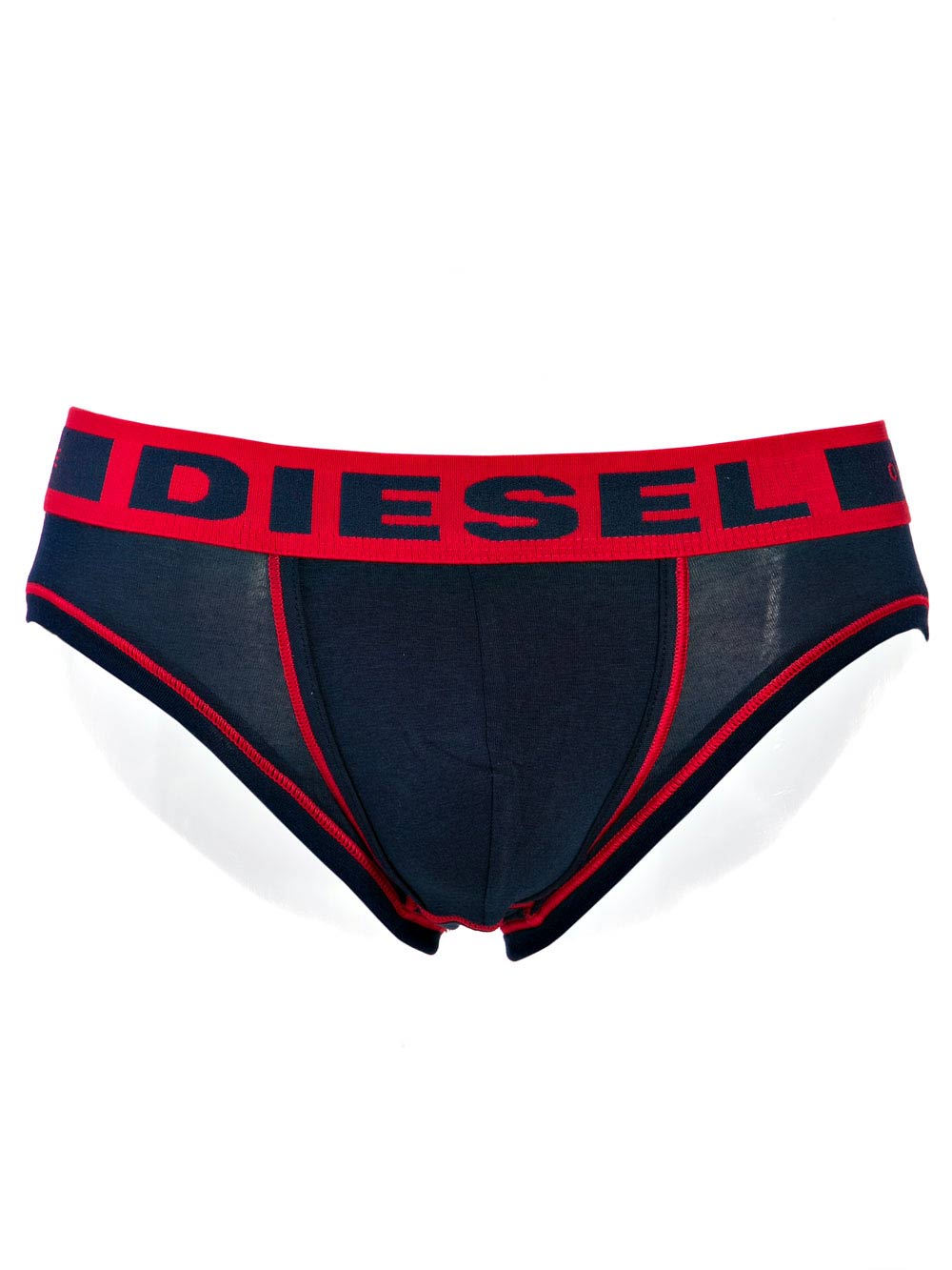 Slip Uomo Diesel Blu Bordato in Rosso | Albos Underwear - Shop Online Intimo