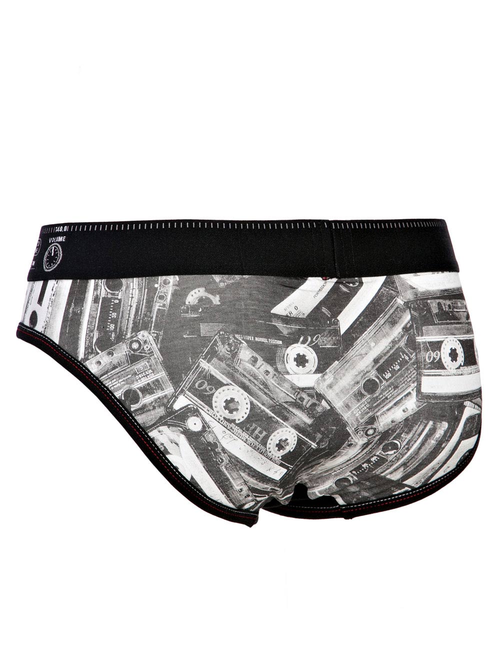 Slip Uomo Diesel Grigio con Stampa Vintage CG3JKAP01 B Slip Uomo Diesel Grigio con Stampa Vintage CG3JKAP01 B