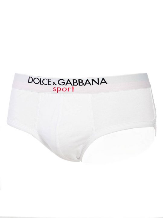 Slip Uomo Dolce e Gabbana Bianco con Elastico - OMI18M14201W0800