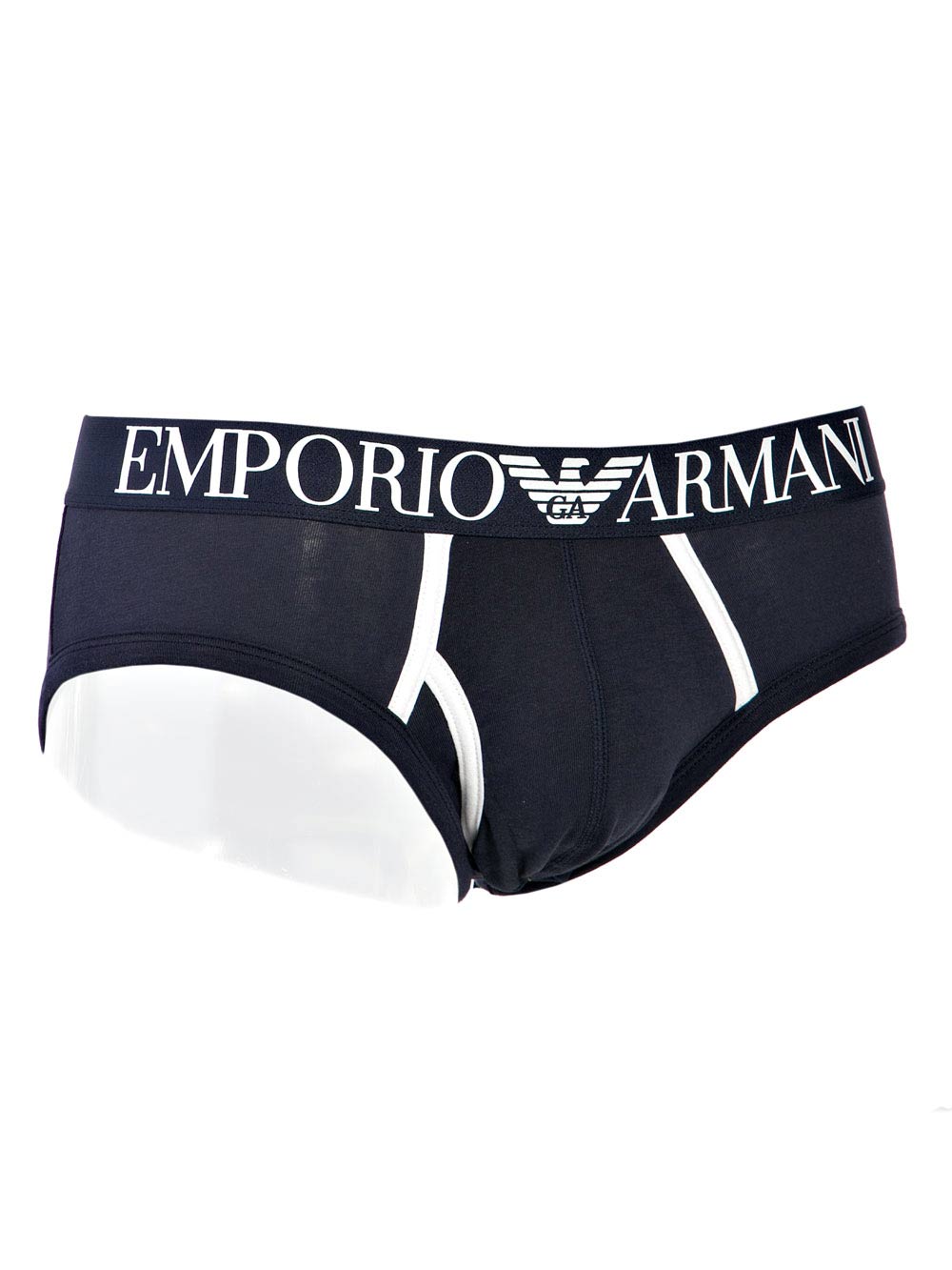 Slip Uomo Emporio Armani Blu in Cotone - 3P515111223135 Slip Uomo Emporio Armani Blu in Cotone - 3P515111223135