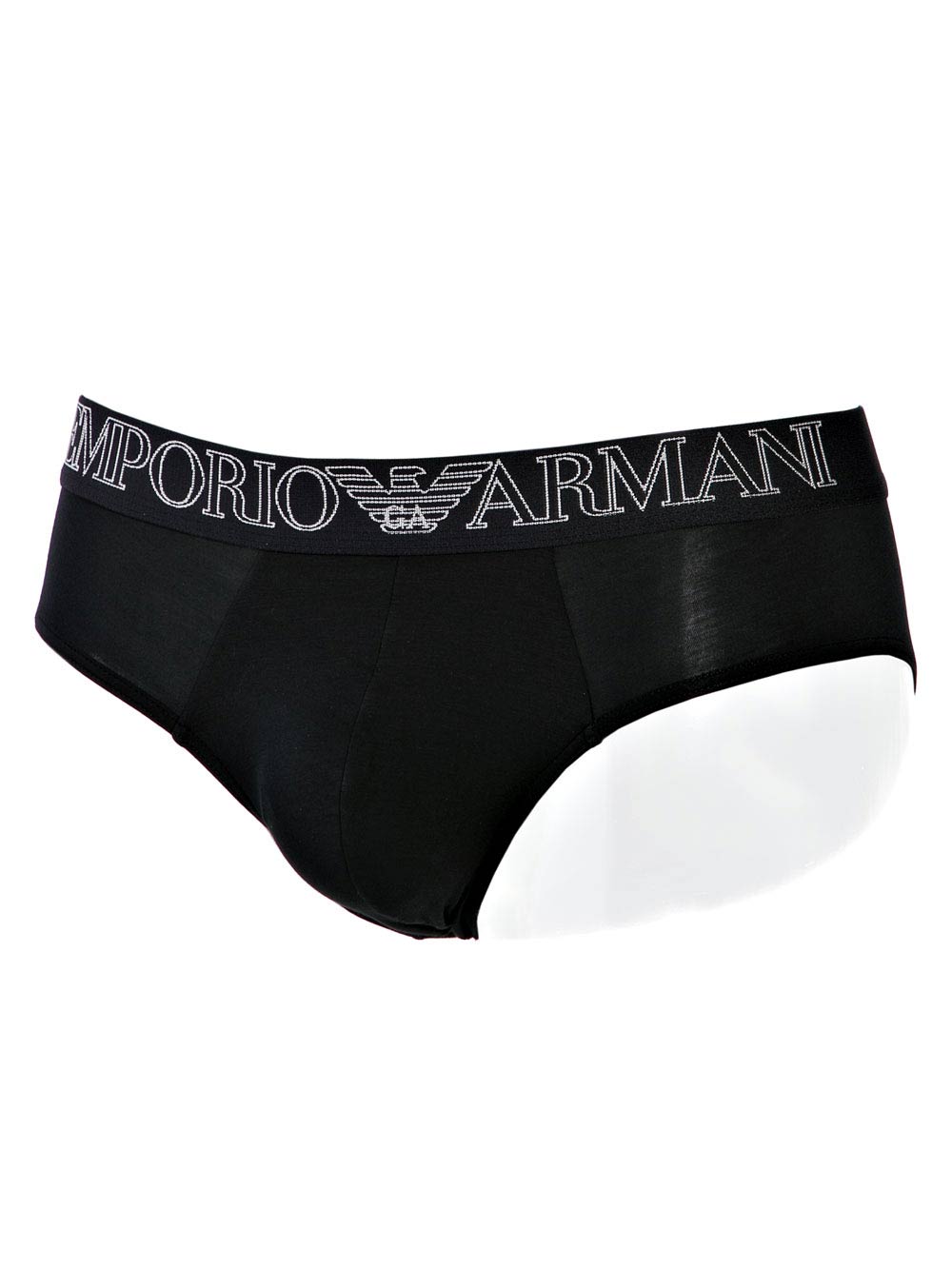 Slip Uomo Emporio Armani Nero con Elastico | Albos Underwear - Shop Online  Intimo