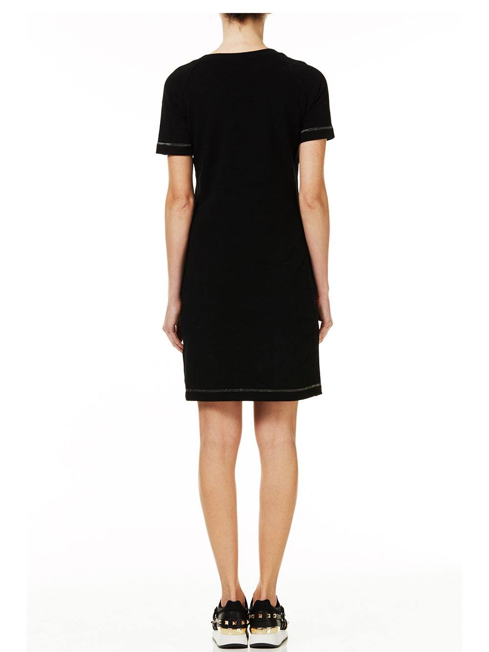 Abito Donna Liu Jo Sport Nero in Cotone - T67144F068322222 Abito Donna Liu Jo Sport Nero in Cotone - T67144F068322222