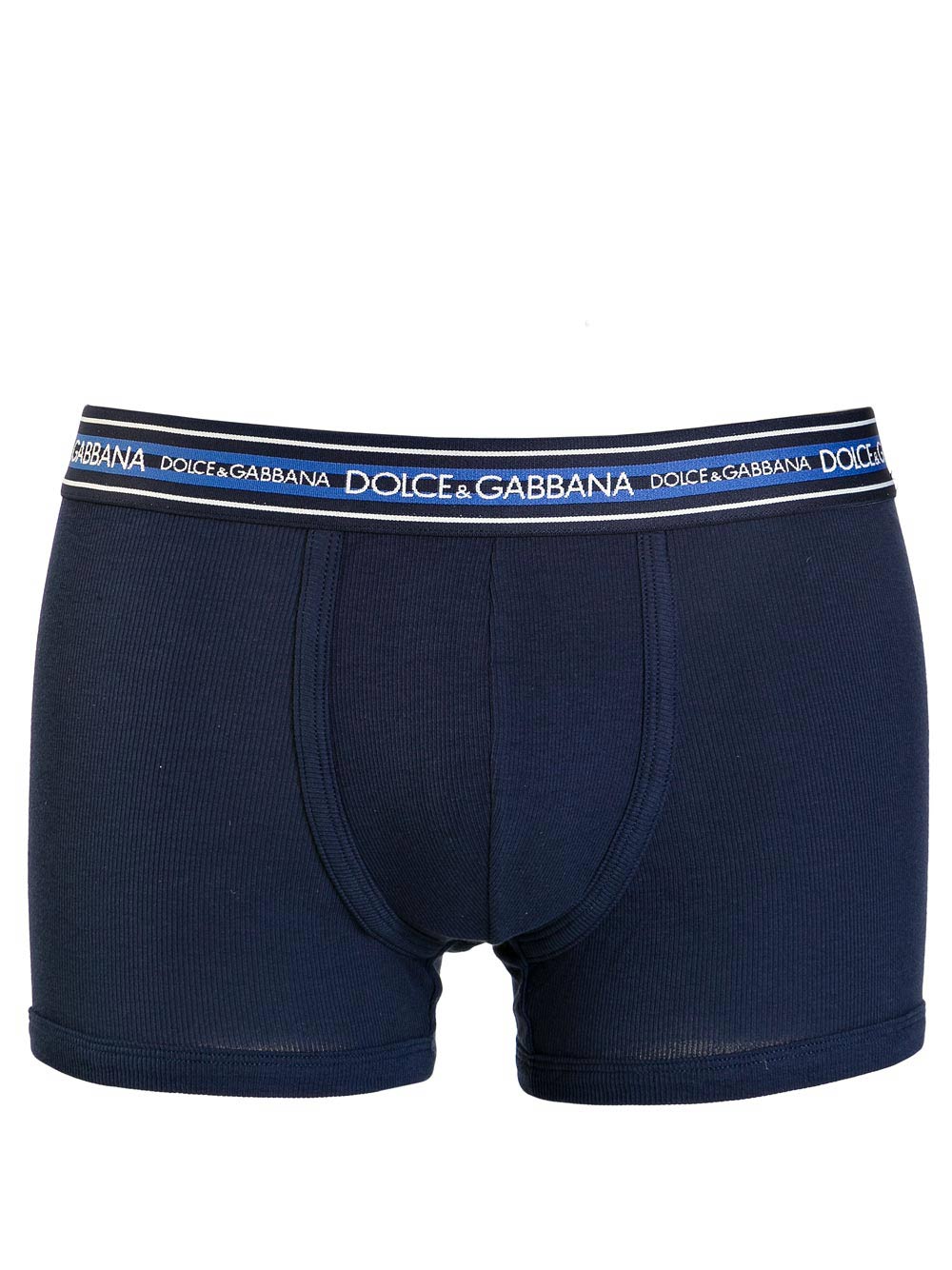 Boxer Uomo Dolce & Gabbana Blu con Elastico Bicolore - FUGF5N4B05JB0665