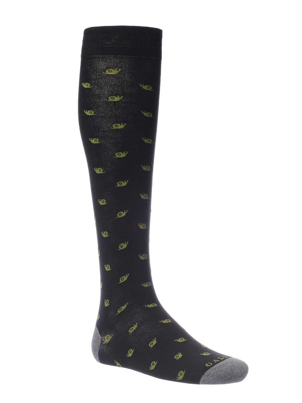 Gambaletto Uomo Gallo Fantasia Lumaca in Cotone Nera - AP50338212435 Gambaletto Uomo Gallo Fantasia Lumaca in Cotone Nera - AP50338212435