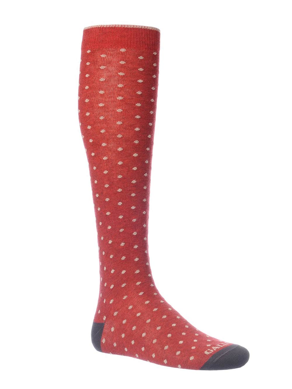 Gambaletto-Uomo-Gallo-Fantasia-Pois-in-Cotone-Rosso---AP10301330357 Gambaletto-Uomo-Gallo-Fantasia-Pois-in-Cotone-Rosso---AP10301330357