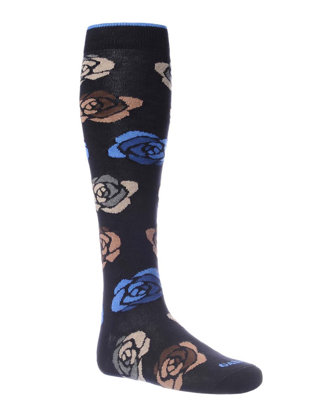 Gambaletto Uomo Gallo Fantasia Rose in Cotone Blu - AP50356312678 Gambaletto Uomo Gallo Fantasia Rose in Cotone Blu - AP50356312678
